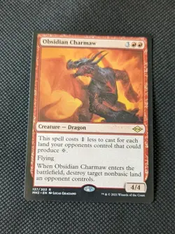 1 x Obsidian Charmaw - Modern Horizons 2 - NM-Mint - MTG - Image 1