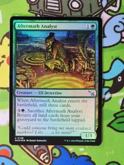 Aftermath Analyst Foil Murders at Karlov Manor Magic MTG MKM - Image 1