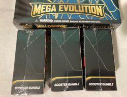 Pokemon Mega Evolution Elite Trainer Box ETB Lucario, 3 Mega Evolution Bundles - Image 2