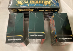 Pokemon Mega Evolution Elite Trainer Box ETB Lucario, 3 Mega Evolution Bundles - Image 4