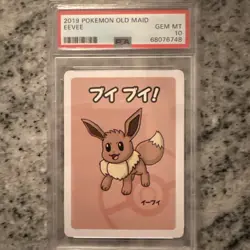 2019 Pokemon Old Maid Eevee # PSA 10 - Image 1