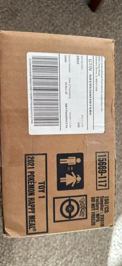 POKEMON MCDONALD'S SEALED CASE (2021) 150 BOOSTER PACKS 25TH ANNIVERSARY TOY 1 - Image 2