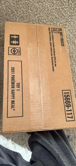 POKEMON MCDONALD'S SEALED CASE (2021) 150 BOOSTER PACKS 25TH ANNIVERSARY TOY 1 - Image 3