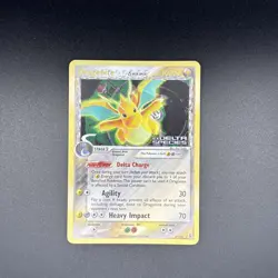 Pokemon Dragonite Reverse Holo Stamped #3/113 EX Delta Species 2005 - Image 1