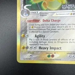 Pokemon Dragonite Reverse Holo Stamped #3/113 EX Delta Species 2005 - Image 4