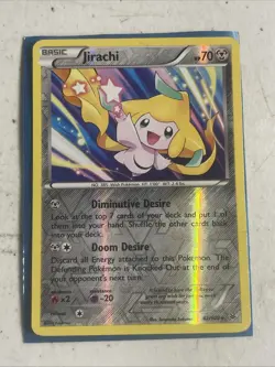 Jirachi 42/108 Reverse Holo Rare Pokemon XY Roaring Skies - Image 1