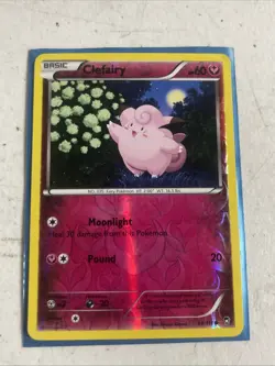 Clefairy - 69/111 - Reverse Holo - XY: Furious Fists - Pokemon - Image 1