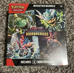 Pokemon TCG Twilight Masquerade Booster Bundle Box Factory Sealed - Image 1