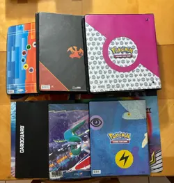 Vintage & Modern Pokemon Accessories Binders Charizard Pikachu Sylveon Eevee - Image 2