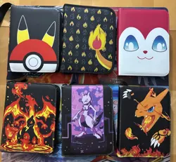 Vintage & Modern Pokemon Accessories Binders Charizard Pikachu Sylveon Eevee - Image 3
