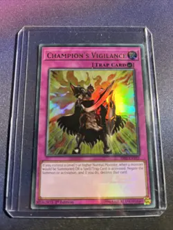 | Yugioh Champion's Vigilance SS02-ENV01 1st Edition Ultra Rare NM 🔥 | - Image 1