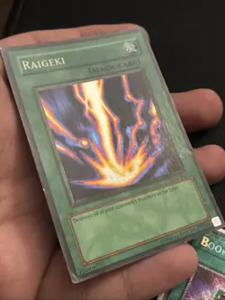 Raigeki LOB-053 Unlimited Super Rare MP/LP - Image 3