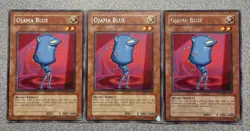 Ojama Blue RGBT-EN097 (x3) Rare Unlimited Edition NM - Image 1