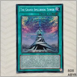The Grand Spellbook Tower - ABYR-EN060 - Secret Rare Unlimited Yugioh - Image 1