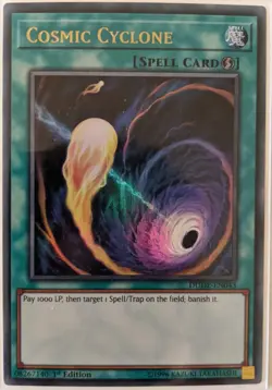 YuGiOh Cosmic Cyclone Ultra Rare 1st Edition DUDE-EN043 NM - Image 1