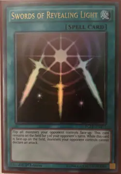 YuGiOh Swords of Revealing Light Ultra Rare YGLD-ENB17 - Image 1