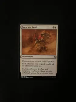 Brave the Sands [Khans of Tarkir] Magic MTG Cards NM/LP - Image 1