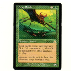 Stag Beetle Onslaught Magic The Gathering Card - Image 1