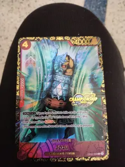 One Piece Jozu Proxy Card OP02-008 Championship TOP One Pill English Foil - Image 2