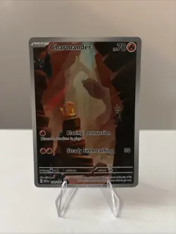 Pokemon TCG Charmander 168/165 SV Scarlet & Violet 151 Card NM Condition - Image 1