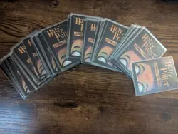 Lot Of 100 Assorted Vintage Harry Potter Trading Card Game Cards Lot 1 - Image 1