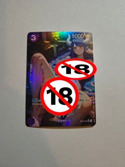 Ulti Custom One Piece Card Sexy Manga Waifu TCG - Image 1