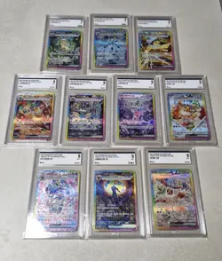 Terastal Festival Eevee Evolution SAR Complete Set Of 10 Pokemon Card Korean - Image 1