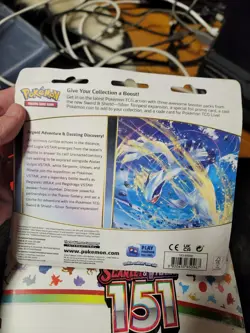 Silver Tempest Pokemon Card 3 Pack Blister Pack Promo Togetic 2022 Nintendo - Image 2