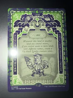 Field of the Dead MTG Secret Lair Countdown Kit Regular #6 Non-Foil - Image 1