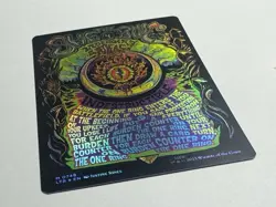 The One Ring Foil Borderless Poster Lord Of The Rings MTG NM Near Mint - Image 4
