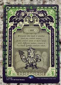 MTG Secret Lair Encyclopedia of Magic the Gathering Field of the Dead RARE (b) - Image 1