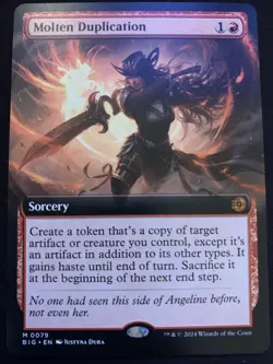 Molten Duplication (Extended Art) Outlaws of Thunder Junction: the Big Score - Image 1