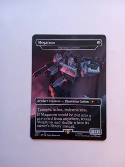 Megatron Blightsteel Colossus SLD Secret Lair, Double Sided MTG - Image 1