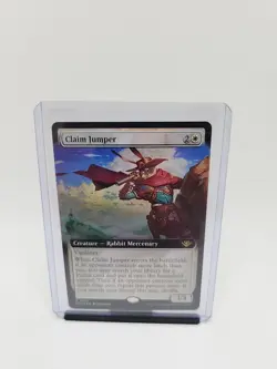 MTG Outlaws of Thund - Claim Jumper #310 Extended Art -Foil - Image 1
