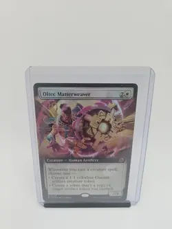 MTG Outlaws of Thunde - Oltec Matterweaver #68 - Foil - Extended Art - BIG - Image 1