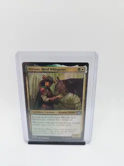 MTG Outlaws of Thunder Junction - Miriam, Herd Whisperer #221- Foil - Image 1