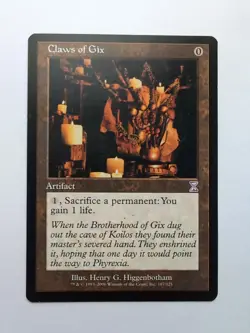 MTG Claws of Gix (TSB) Timeshifted Regular Special 107/121 - Image 1