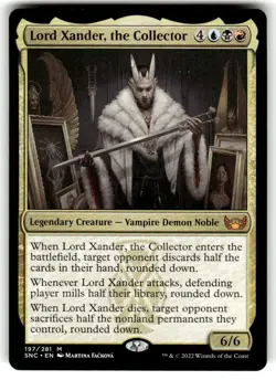 MTG Lord Xander, the Collector - Streets of New Capenna #197 NM - Image 1