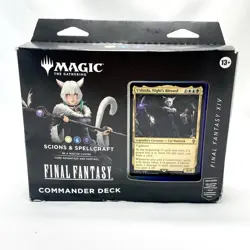 Magic The Gathering Final Fantasy Scions And Spellcraft Commander Deck MTG 2025 - Image 1