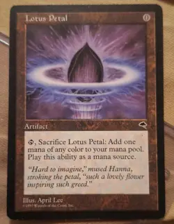 MTG Lotus Petal Tempest Regular - Image 1