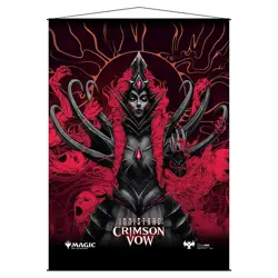 Wall Scroll Mtg Crimson Vow Olivia Vampire ULTRA PRO wall decor Fabric - Image 1