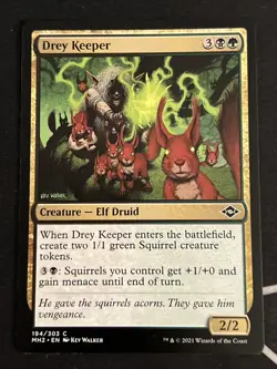 1x Drey Keeper Regular (194) Modern Horizons 2 LP MTG Magic the Gathering x1 MKE - Image 1