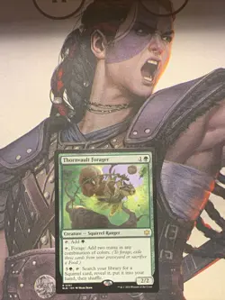 Thornvault Forager 0197 Non Foil Rare Bloomburrow MTG Near Mint - Image 1