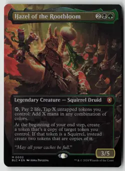 Hazel of the Rootbloom (Borderless) M Commander: Bloomburrow 2 NM - Image 1