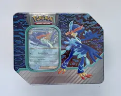 Pokemon TCG Paldea Partners Tin Quaquaval ex 2023 - Factory Sealed - Image 1