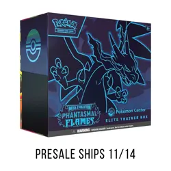 Pokemon Phantasmal Flames Pokemon Center ETB US SELLER PRE-SALE - Image 1