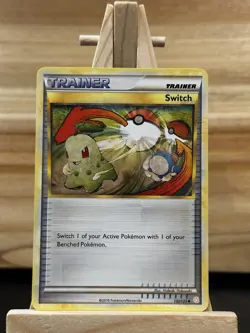 Pokemon HeartGold SoulSilver Uncommon Switch #102/123 Near Mint or Better - Image 1