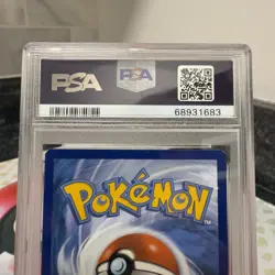 2022 Pokemon Brilliant Stars Promo #185 Moltres Prerelease Stamped Holo PSA 9 - Image 5