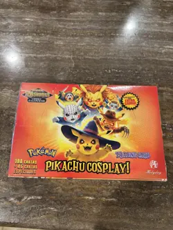 Pokemon PIKACHU Cosplay Halloween Box 30 Packs. Sealed. NON TCG - Image 1