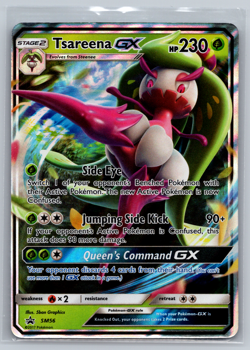 Pokemon TCG Tsareena GX - SM56 Sun & Moon SM56 Holo Promo NM - Image 1